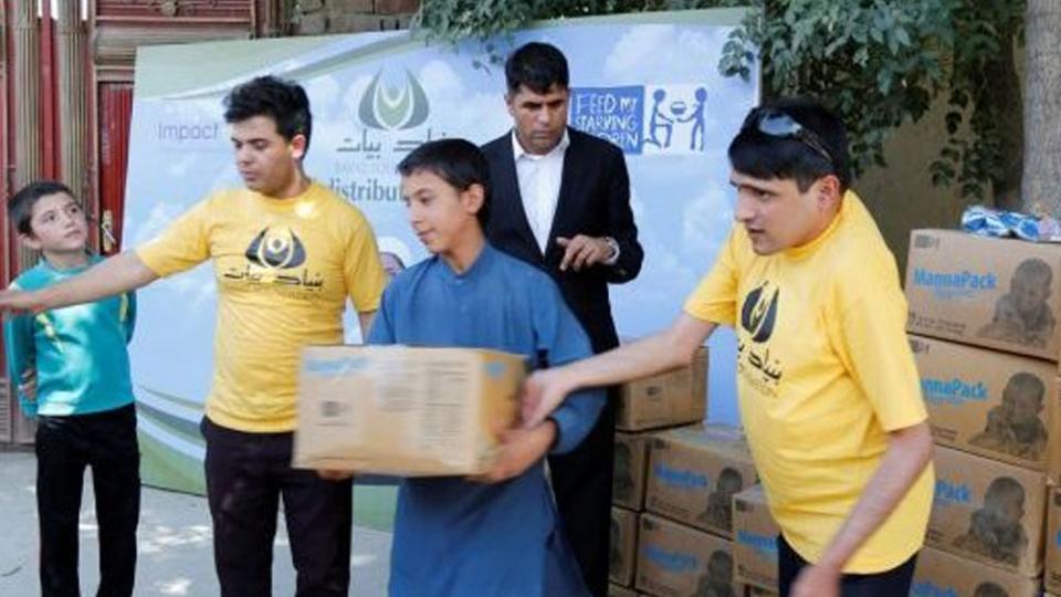 THE BAYAT FOUNDATION FOOD ASSISTANCE PROGRAM DISTRIBUTES 172,800 MEALS TO AFGHAN CHILDREN AND THEIR FAMILIES