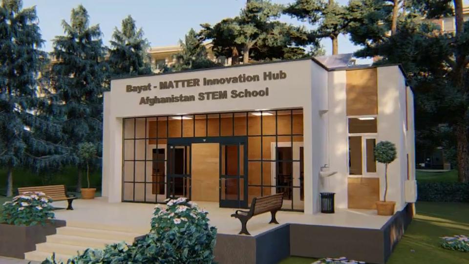 BAYAT FOUNDATION LAYS CORNERSTONE TO KABUL HIGH SCHOOL STEM CENTER